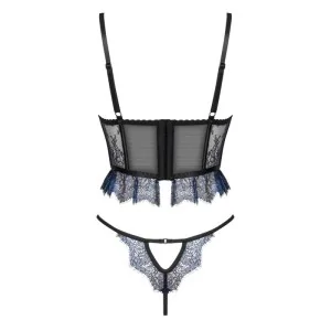 Saphira 2er Set Blau-Schwarz von Beauty Night Fashion