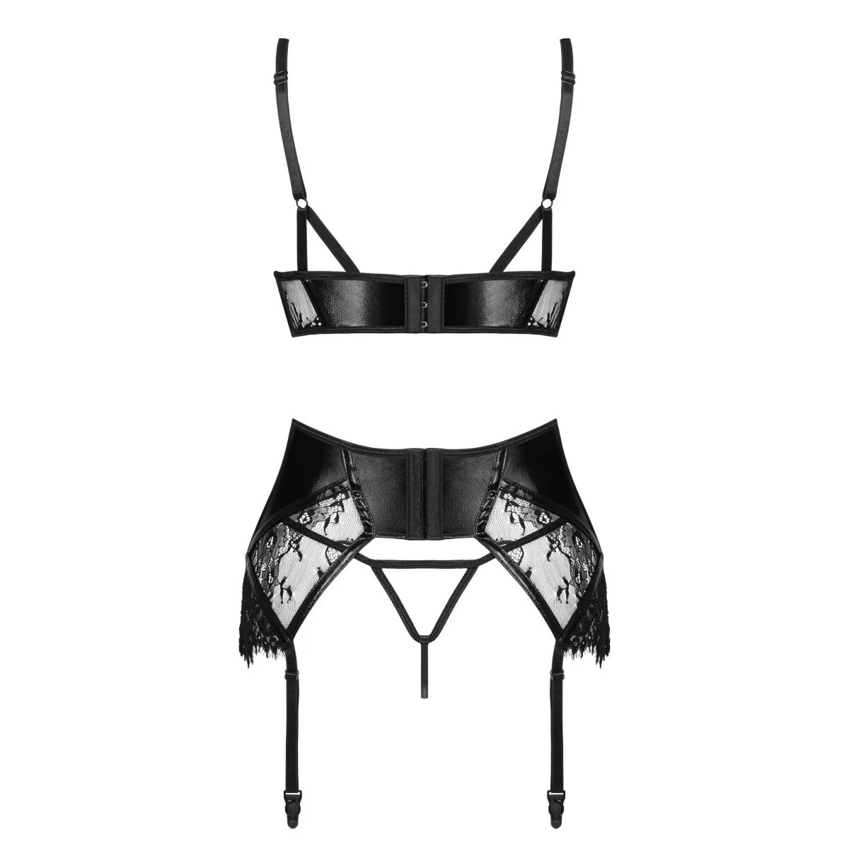 Leonela 3er Set schwarz von Beauty Night Fashion kaufen | Fesselliebe