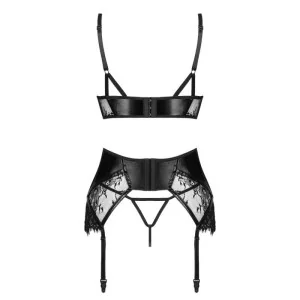 Leonela 3er Set Schwarz von Beauty Night Fashion