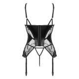 Leonela Korsett & Tanga Schwarz von Beauty Night Fashion | Fesselliebe.de