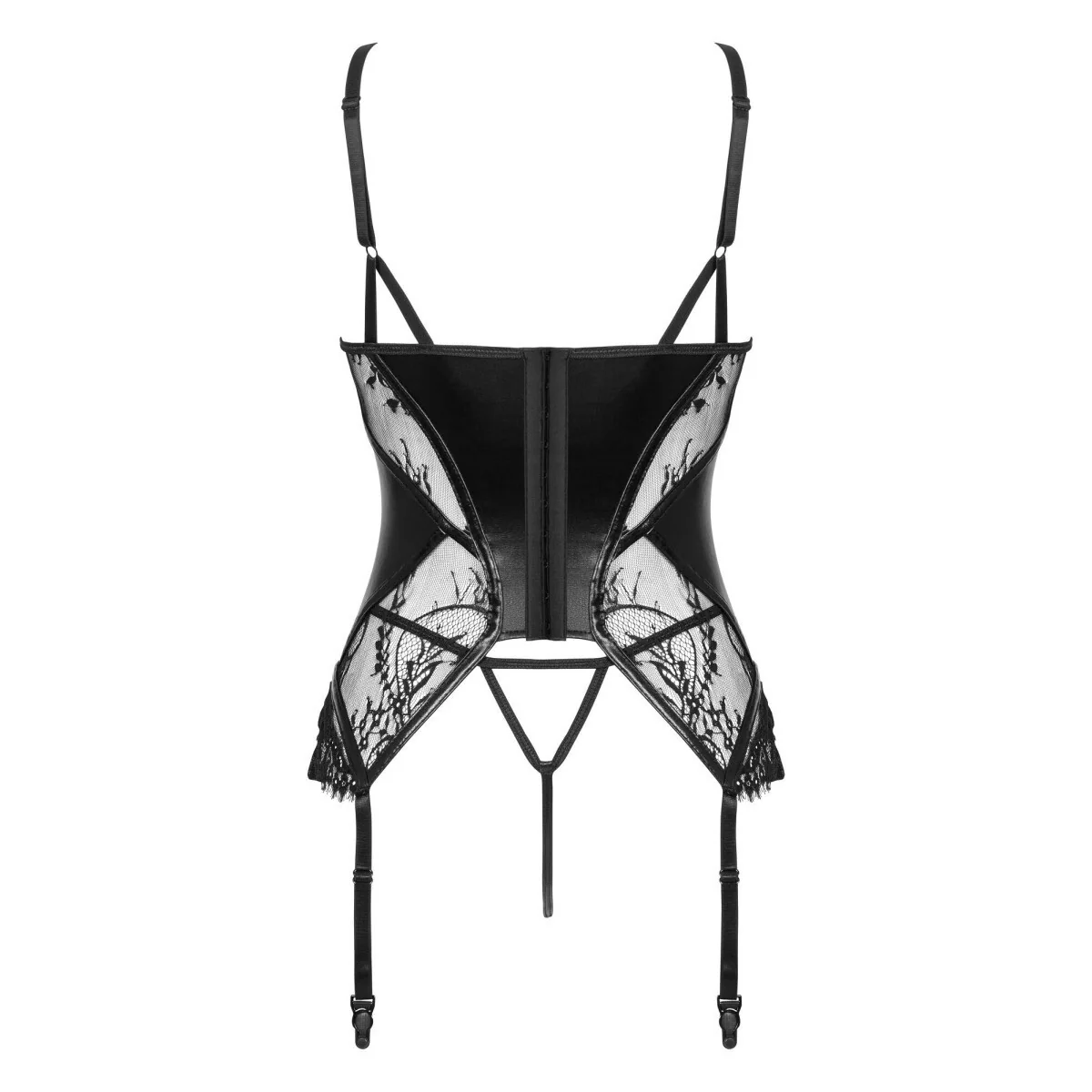 Leonela Korsett & Tanga Schwarz von Beauty Night Fashion | Fesselliebe.de