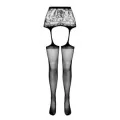 Strumpfhose offen (OUVERT Strumpfhose) Schwarz S028 von Passion-Exklusiv
