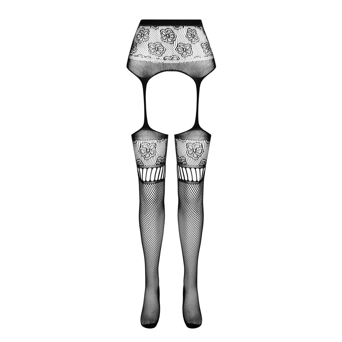 Strumpfhose offen (OUVERT Strumpfhose) Weiss S030 von Passion-Exklusiv | Fesselliebe.de