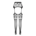 Strumpfhose offen (OUVERT Strumpfhose) Weiss S030 von Passion-Exklusiv