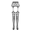 Strumpfhose offen (OUVERT Strumpfhose) Rot S030 von Passion-Exklusiv