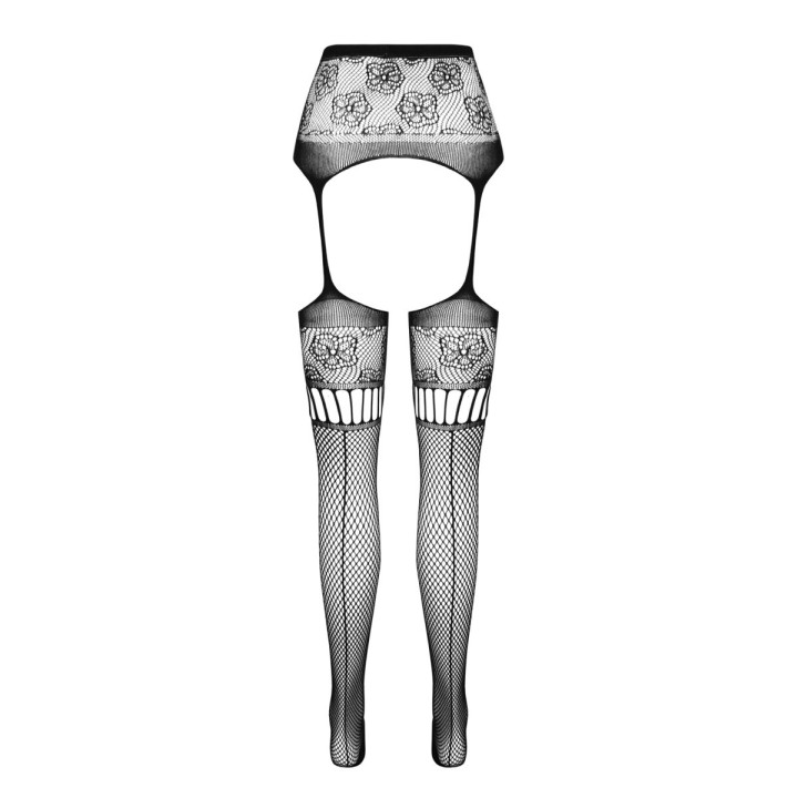 Strumpfhose offen (OUVERT Strumpfhose) Schwarz S030 von Passion-Exklusiv | Fesselliebe.de