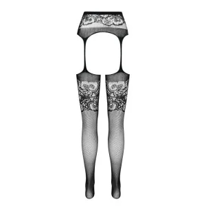 Strumpfhose offen (OUVERT Strumpfhose) Rot S029 von Passion-Exklusiv