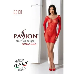 Kleid Rot Bs101 von Passion-Exklusiv
