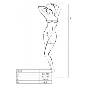Bodystocking Weiss Bs100 von Passion-Exklusiv