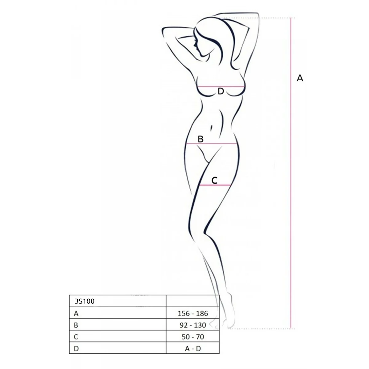 Bodystocking schwarz Bs100 von Passion-Exklusiv kaufen | Fesselliebe