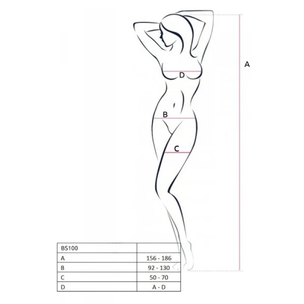 Bodystocking schwarz Bs100 von Passion-Exklusiv kaufen | Fesselliebe