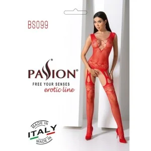 Bodystocking Rot Bs099 von Passion-Exklusiv