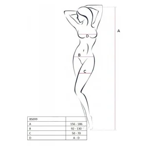 Bodystocking Schwarz Bs099 von Passion-Exklusiv