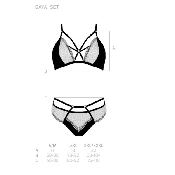 Sagaya 2er Set schwarz von Avanua kaufen | Fesselliebe