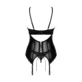 Norides Korsett & Tanga Schwarz von Obsessive