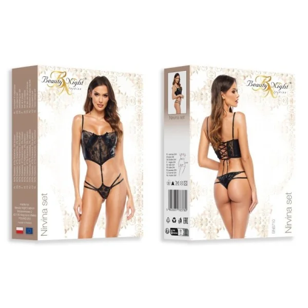 Nirvina 2er Set schwarz von Beauty Night Fashion kaufen | Fesselliebe