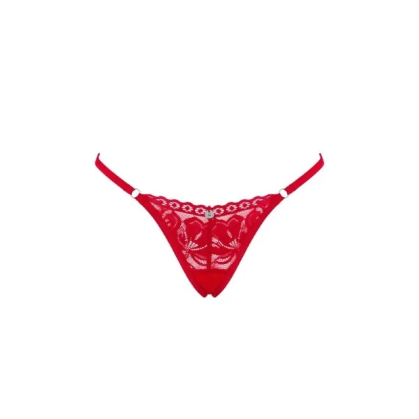 Lacelove Tanga rot von Obsessive kaufen | Fesselliebe