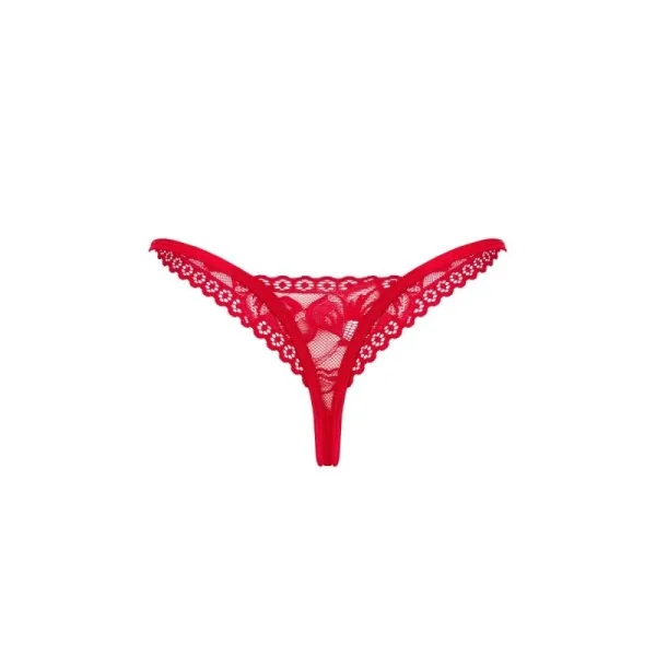 Lacelove Tanga rot von Obsessive kaufen | Fesselliebe