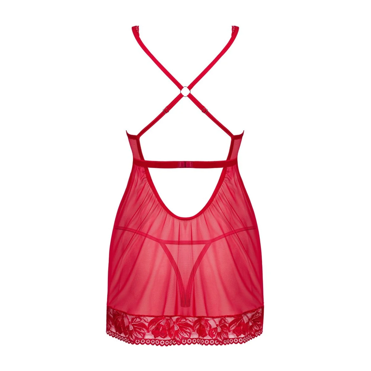 Lacelove Babydoll & Tanga rot von Obsessive kaufen | Fesselliebe