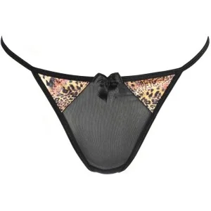 Babydoll & String Schwarz V-10409 von Axami