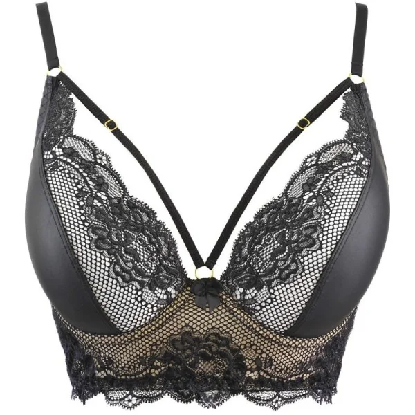 Bustier Soft schwarz V-10701 von Axami kaufen | Fesselliebe