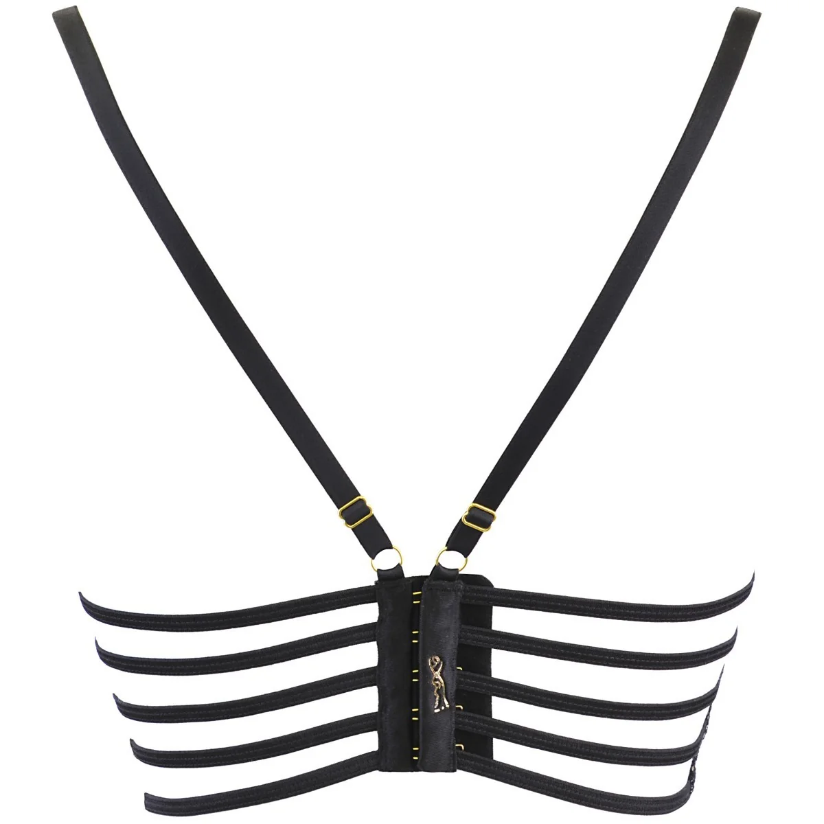 Bustier Soft schwarz V-10701 von Axami kaufen | Fesselliebe