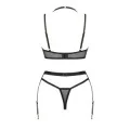 Selinne 3er Set Schwarz von Obsessive