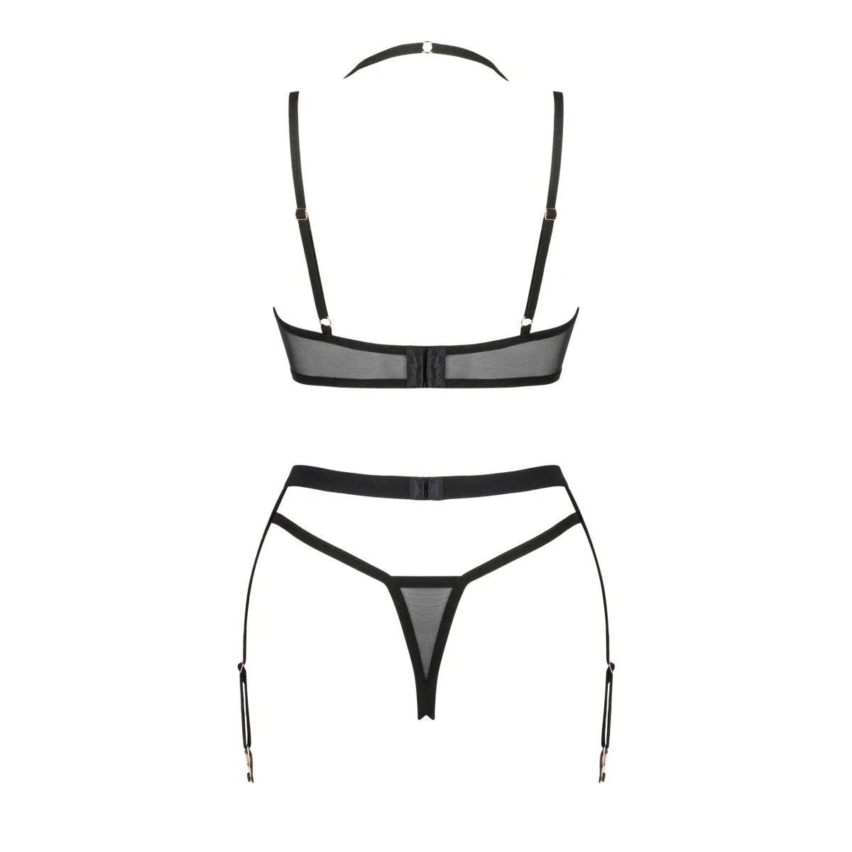 Selinne 3er Set schwarz von Obsessive kaufen | Fesselliebe