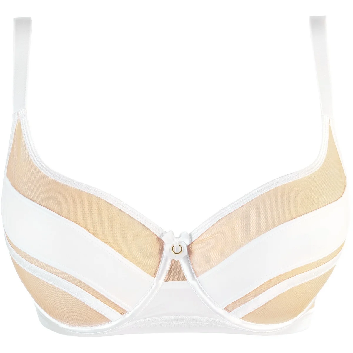 BH weiß-beige V-10761 von Axami kaufen | Fesselliebe