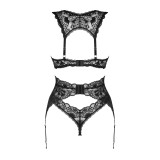 Donna Dream 3er Set Schwarz von Obsessive | Fesselliebe.de