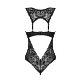 Donna Dream Offener Schritt Body Schwarz von Obsessive | Fesselliebe.de