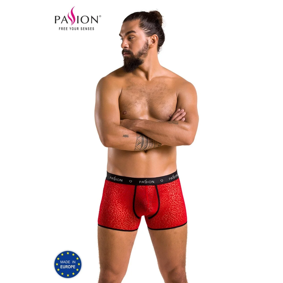 Parker Short rot 046 von Passion MEN kaufen | Fesselliebe