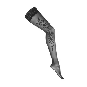 Halterlose Schwarz 20den H024 von Kotek