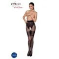 Strumpfhose 013 offen (OUVERT Strumpfhose) Schwarz von Passion-Exklusiv