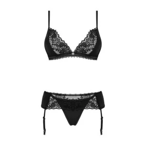 Maderris 3er Set Schwarz von Obsessive