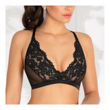 Rozetta Soft Bralette Schwarz von Róza | Fesselliebe.de