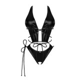 Cordellis Offener Schritt Body Schwarz von Obsessive | Fesselliebe.de