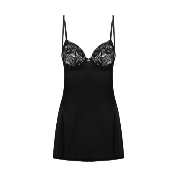Serena Love Chemise & Tanga schwarz von Obsessive kaufen | Fesselliebe