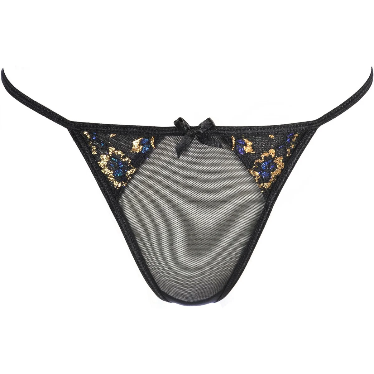 Babydoll & String schwarz V-10399 von Axami kaufen | Fesselliebe