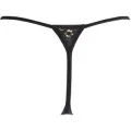 Babydoll & String Schwarz V-10399 von Axami