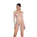 Kleid Weiss Bs093 von Passion-Exklusiv