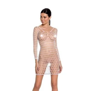 Kleid weiß Bs093 von Passion-Exklusiv kaufen | Fesselliebe