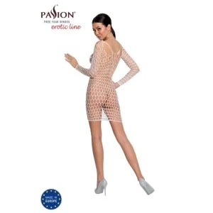 Kleid Weiss Bs093 von Passion-Exklusiv