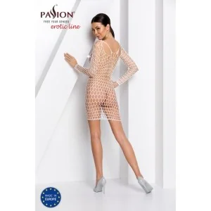 Kleid Weiss Bs093 von Passion-Exklusiv