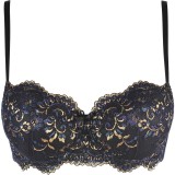 Push-Up BH Blau V-10381 von Axami | Fesselliebe.de