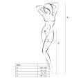 Strumpfhose offen (OUVERT Strumpfhose) Schwarz S012 von Passion-Exklusiv