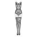Bodystocking F239 Schwarz von Obsessive