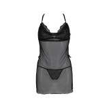 Deliena Chemise Schwarz von Passion-Exklusiv | Fesselliebe.de