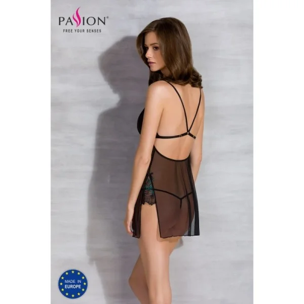 Deliena Chemise schwarz von Passion-Exklusiv kaufen | Fesselliebe