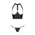 Genevia 2er Set mit offenem BH Schwarz von Passion-Exklusiv